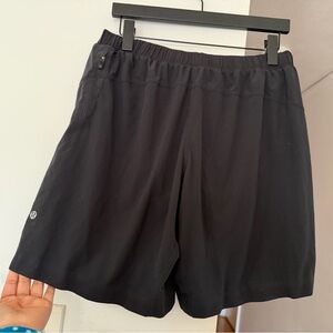 lululemon athletica Men's Black Athletic Shorts